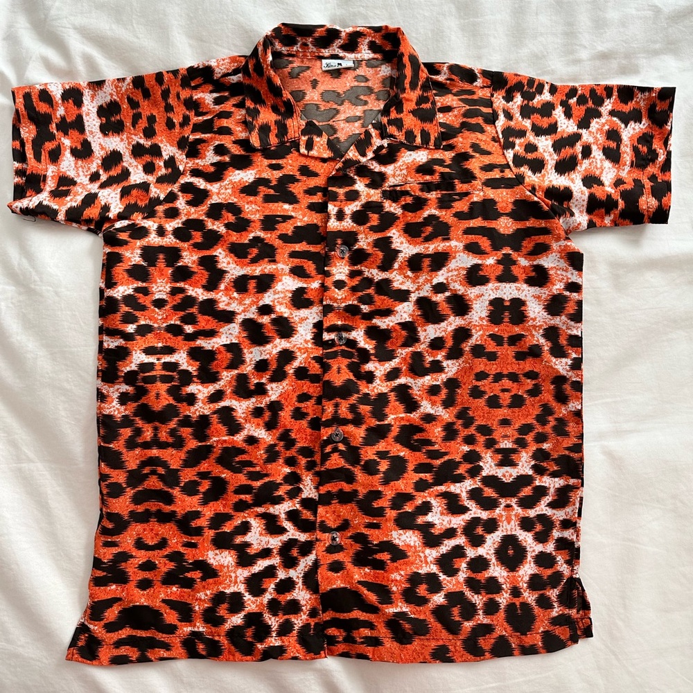 King Kameha button down shirt